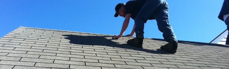 Benchmark-performing-a-roof-inspection-in-Galena-Ohio